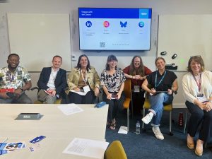 Members of the C4 team at the conference session.