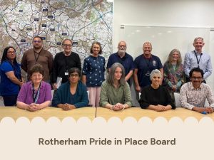 Members of the Pride in Place Board for Rotherham