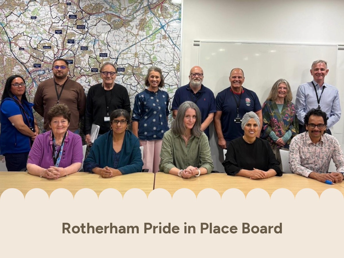 Members of the Pride in Place Board for Rotherham